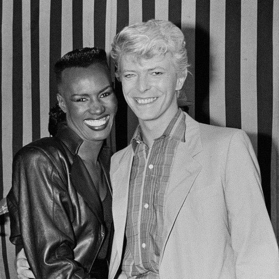 Grace Jones & David Bowie