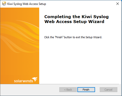 configure kiwi syslog server