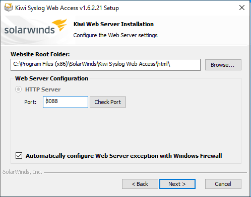 kiwi syslog server solarwinds