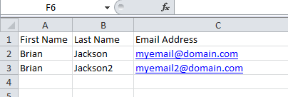 top access address book emails