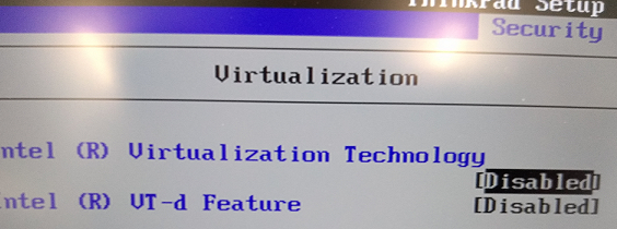 virtual machine could not be started because the hypervisor