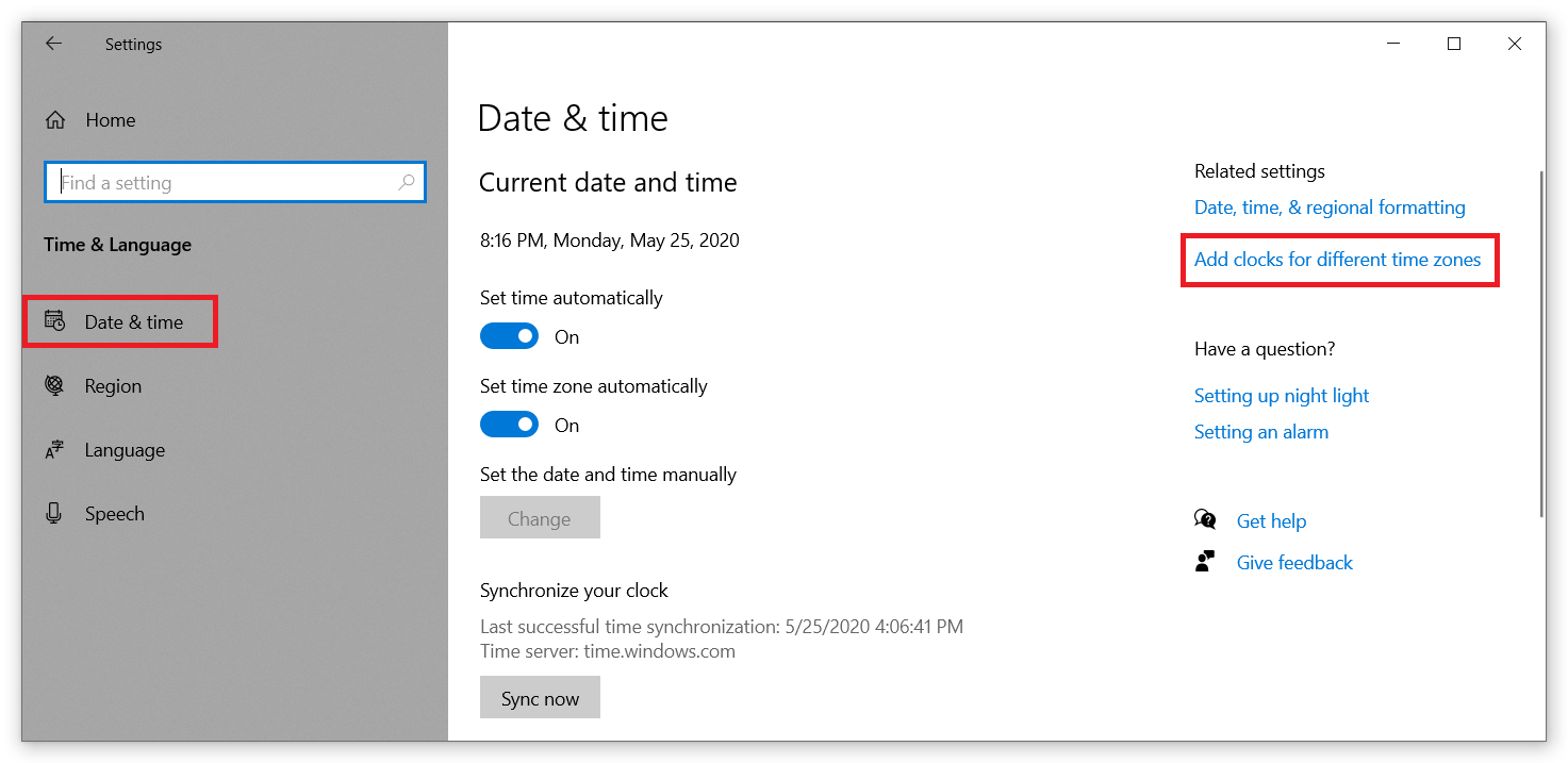 does outlook adjust time zones for meetings