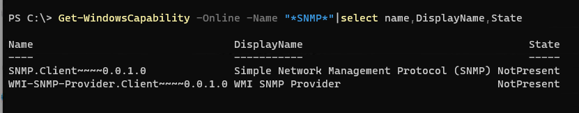 snmp windows 11