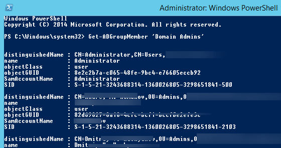 powershell export user group membership to csv