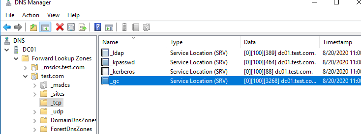 gc domain controller