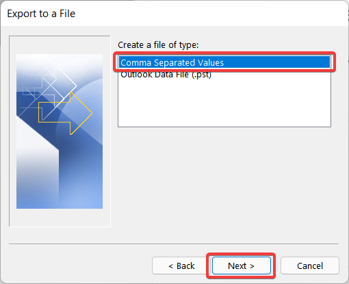 export exchange contacts to icloud