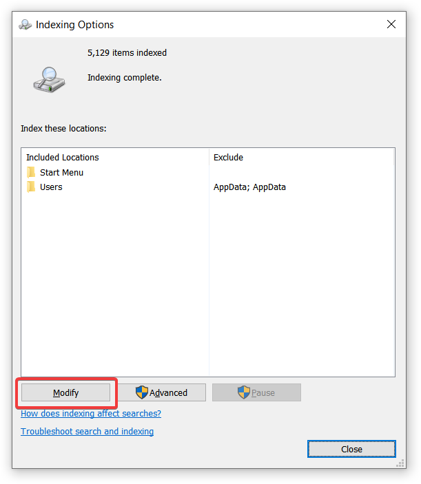 microsoft windows search protocol host high cpu