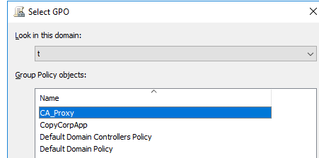 group policy enforced