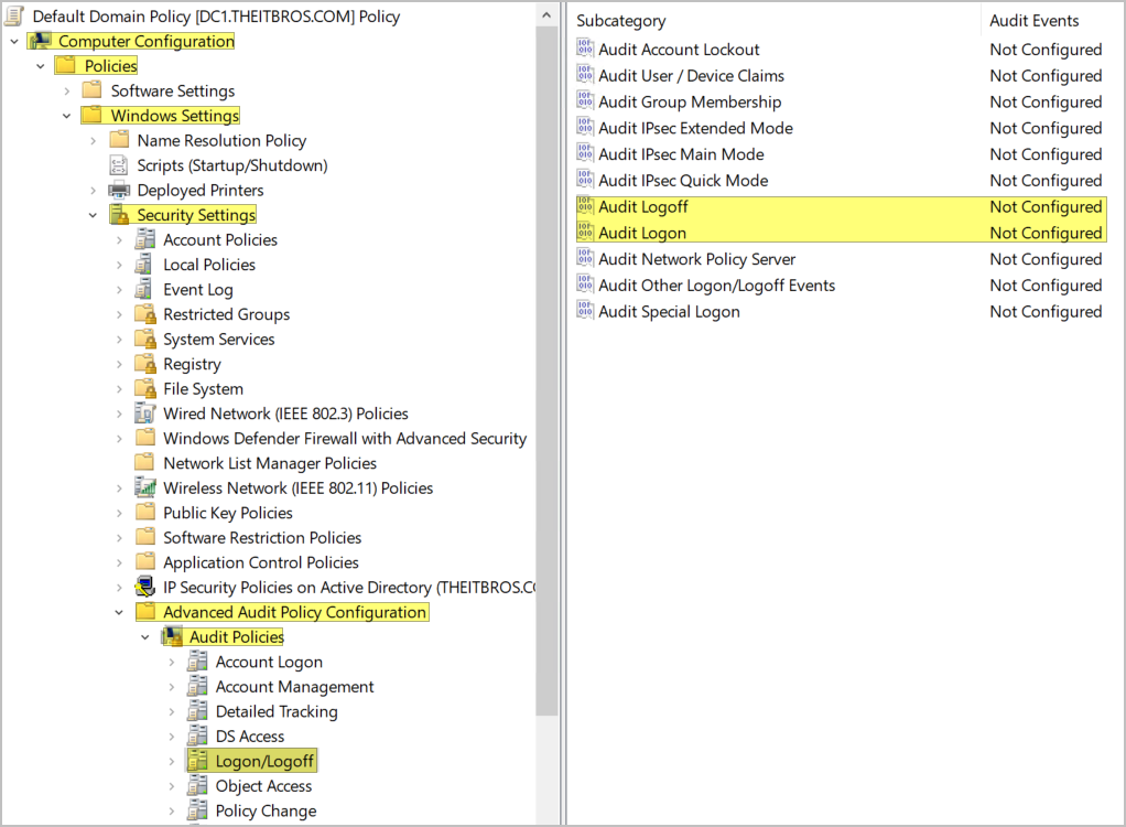 powershell user login history