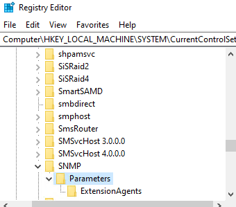 configure snmp windows 10