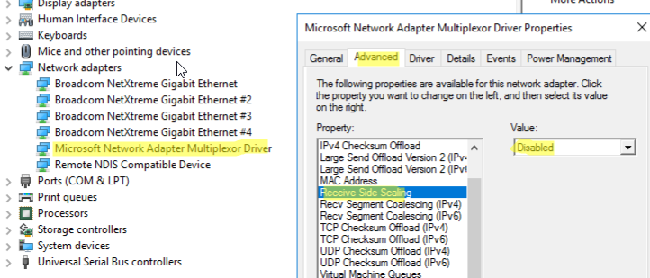 internal error occurred rdp