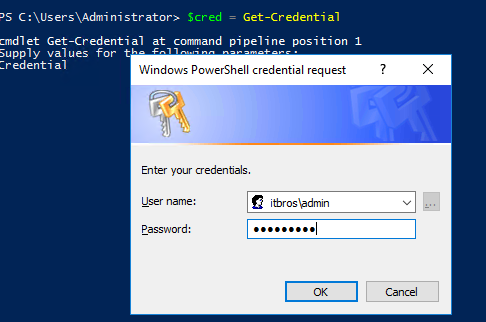 powershell remote script