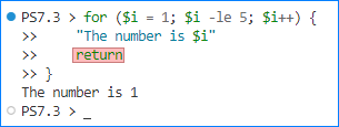 powershell function return value