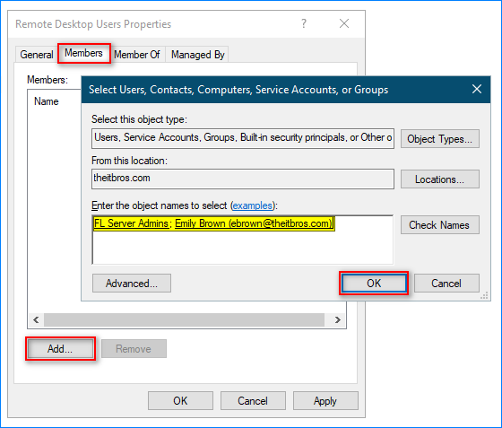 to sing in remotely you need the right to sign in through remote desktop services