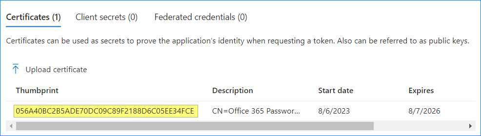 o365 password expiration notification