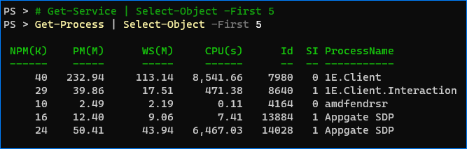 powershell ise comment block