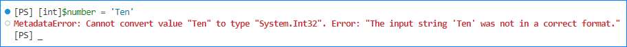powershell convert to int