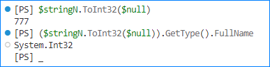 powershell string to integer