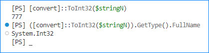 powershell toint32