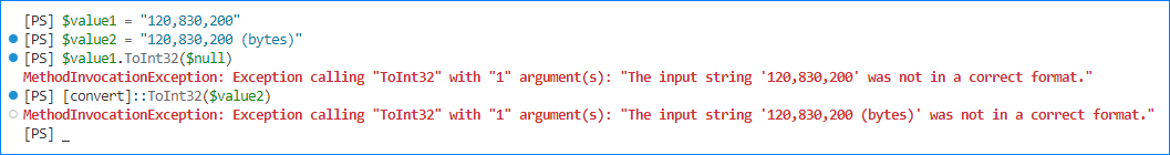 powershell parse int