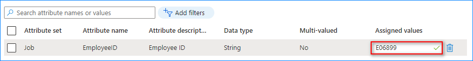 azure ad user attributes