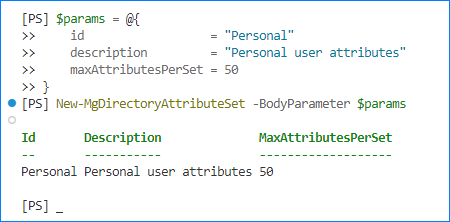 azure ad add custom attribute to user