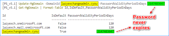 o365 password complexity