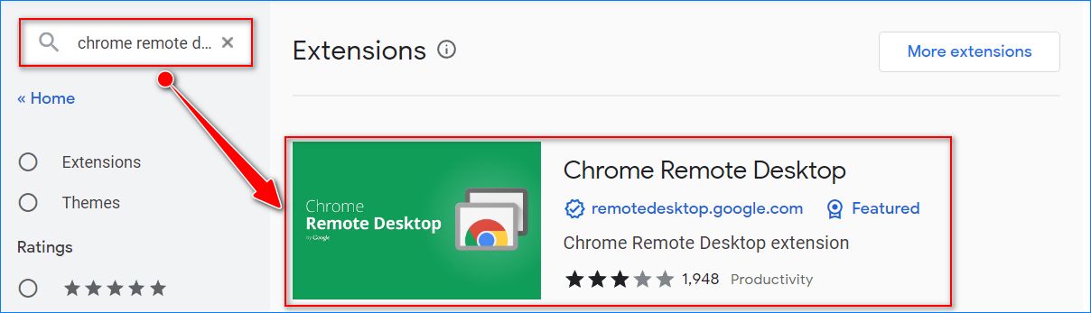 chrome remote