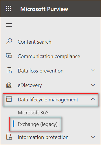 office 365 retention policy