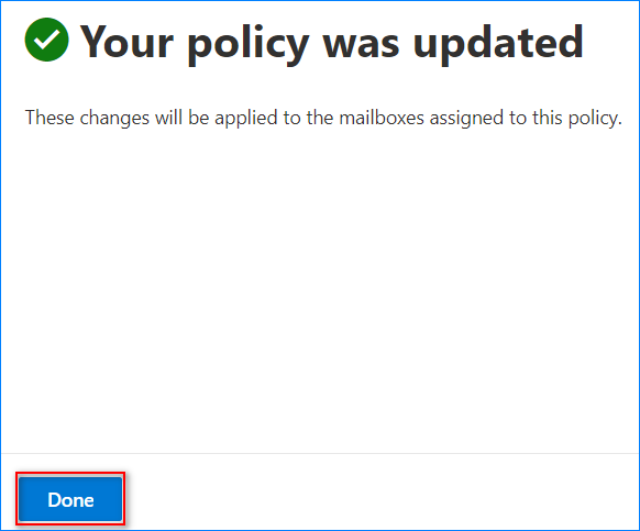 office 365 exchange retention policy