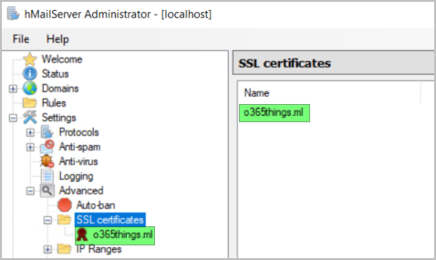 hmailserver letsencrypt