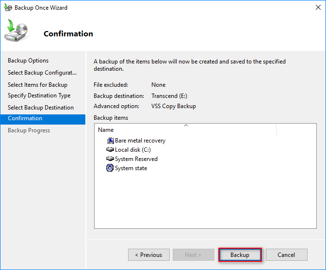 how to backup active directory database