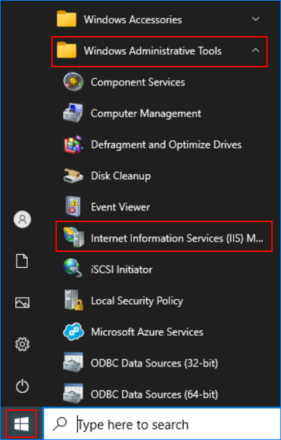 change iis log location