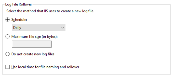 how to enable iis logging