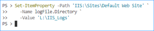 iis log level