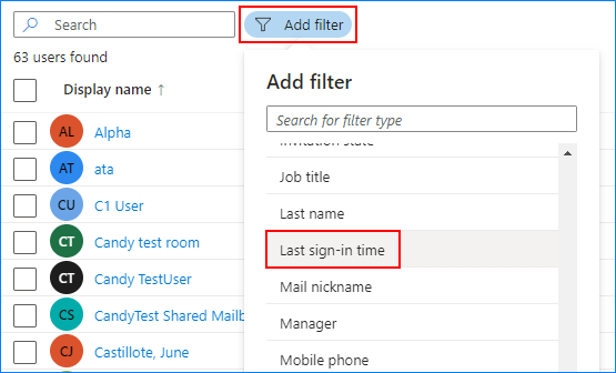 microsoft 365 inactive users