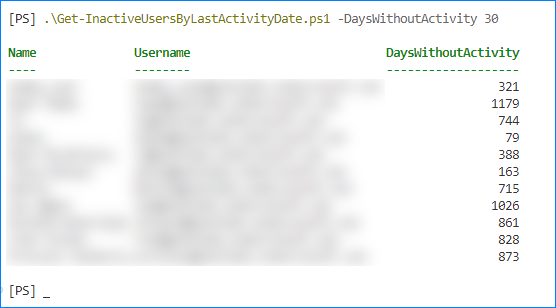 Generate O365 Inactive Users Report using PowerShell