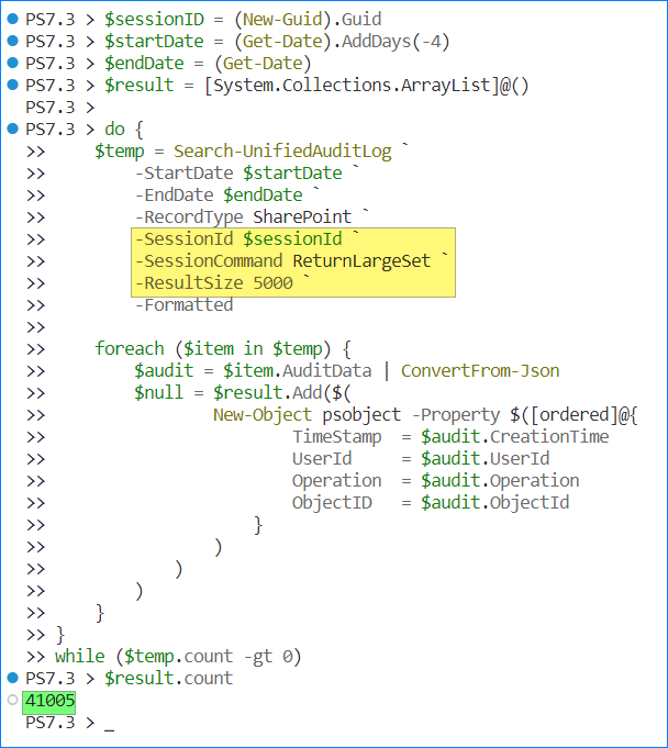 office 365 admin audit logs