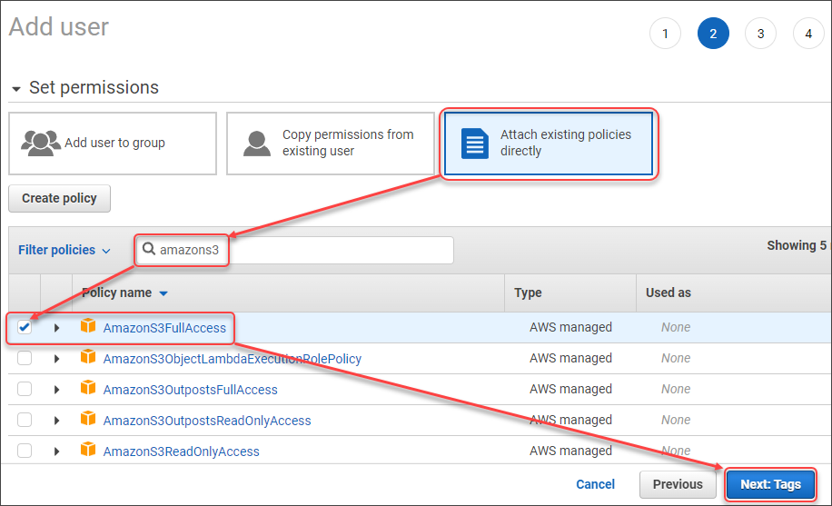 check aws cli version