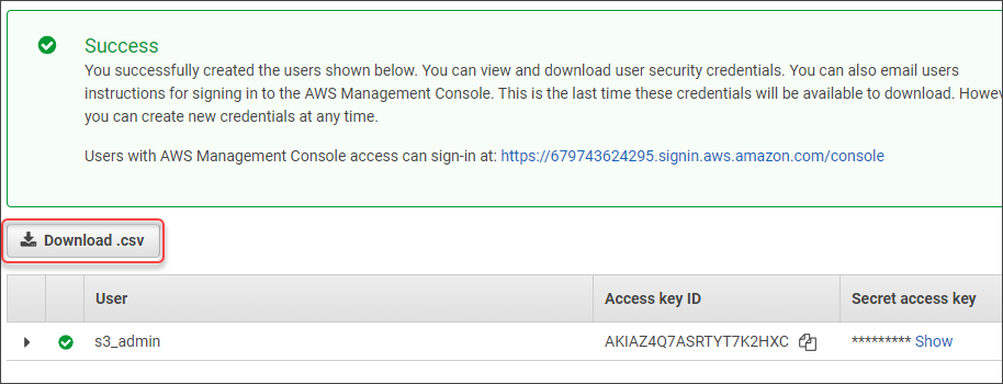 aws configure windows