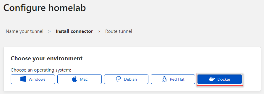 cloudflare tunnel homelab