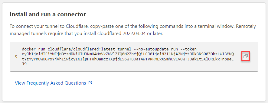 cloudflare ssh tunnel