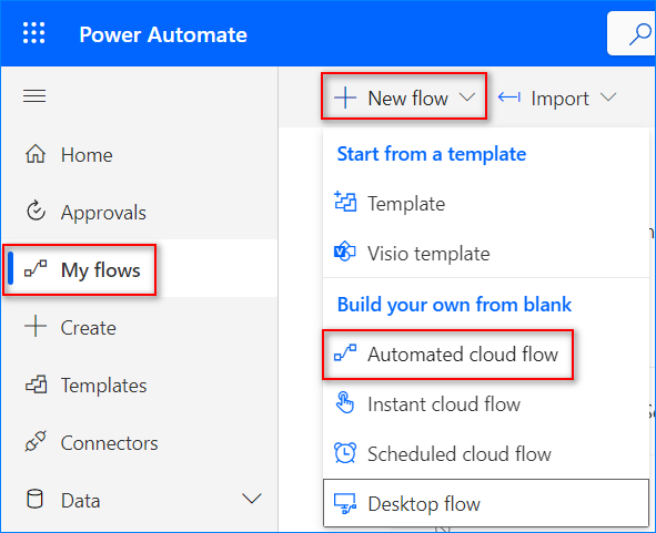 microsoft forms flow