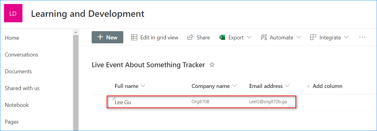 teams forms power automate