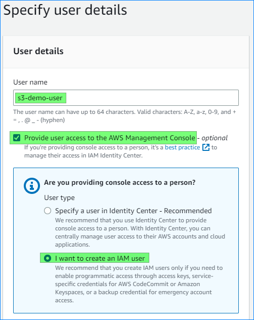 aws s3 iam permissions