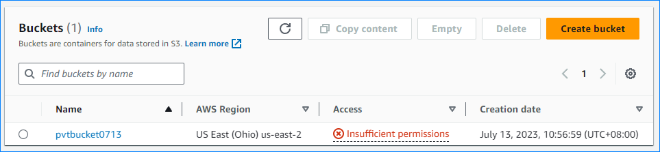 aws create s3 bucket cli