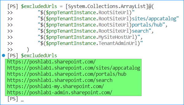 sharepoint storage usage report