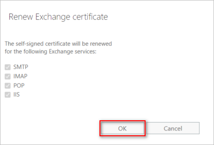 exchange renew certificate