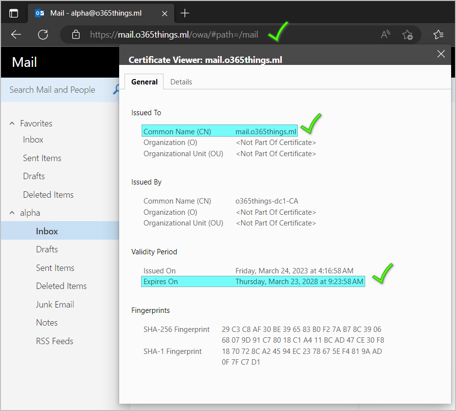 exchange powershell renew certificate